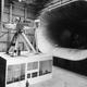 Illustration for article titled Dramatic Vintage Photos Of Wind Tunnel Tests